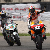 MotoGP – Mugello – Pedrosa sale sul podio limitando i danni